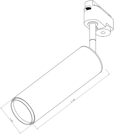 Трековый светодиодный светильник Arte Lamp A1412PL-1WH Track Lights